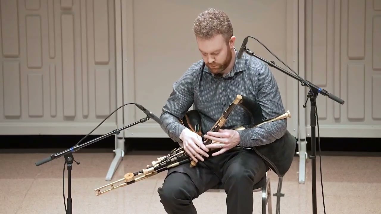 Mark Redmond, Uilleann Pipes: May Morning Dew & Madam Maxwell.