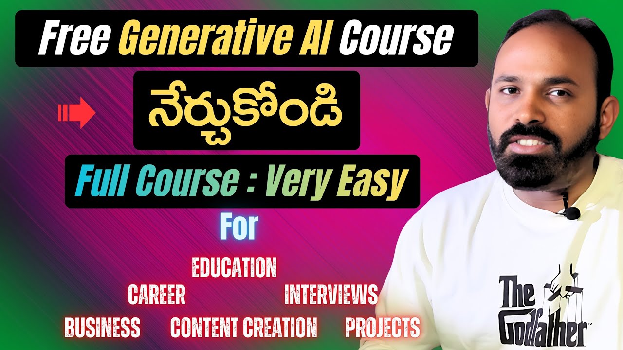 20 నిమిషాల్లో FREE AI కోర్సు తెలుగులో నేర్చుకోండి