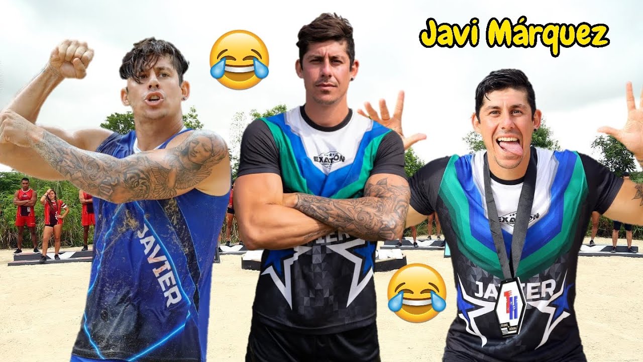 JAVI MÁRQUEZ - MOMENTOS GRACIOSOS DE EXATLÓN MÉXICO TITANES VS HÉROES