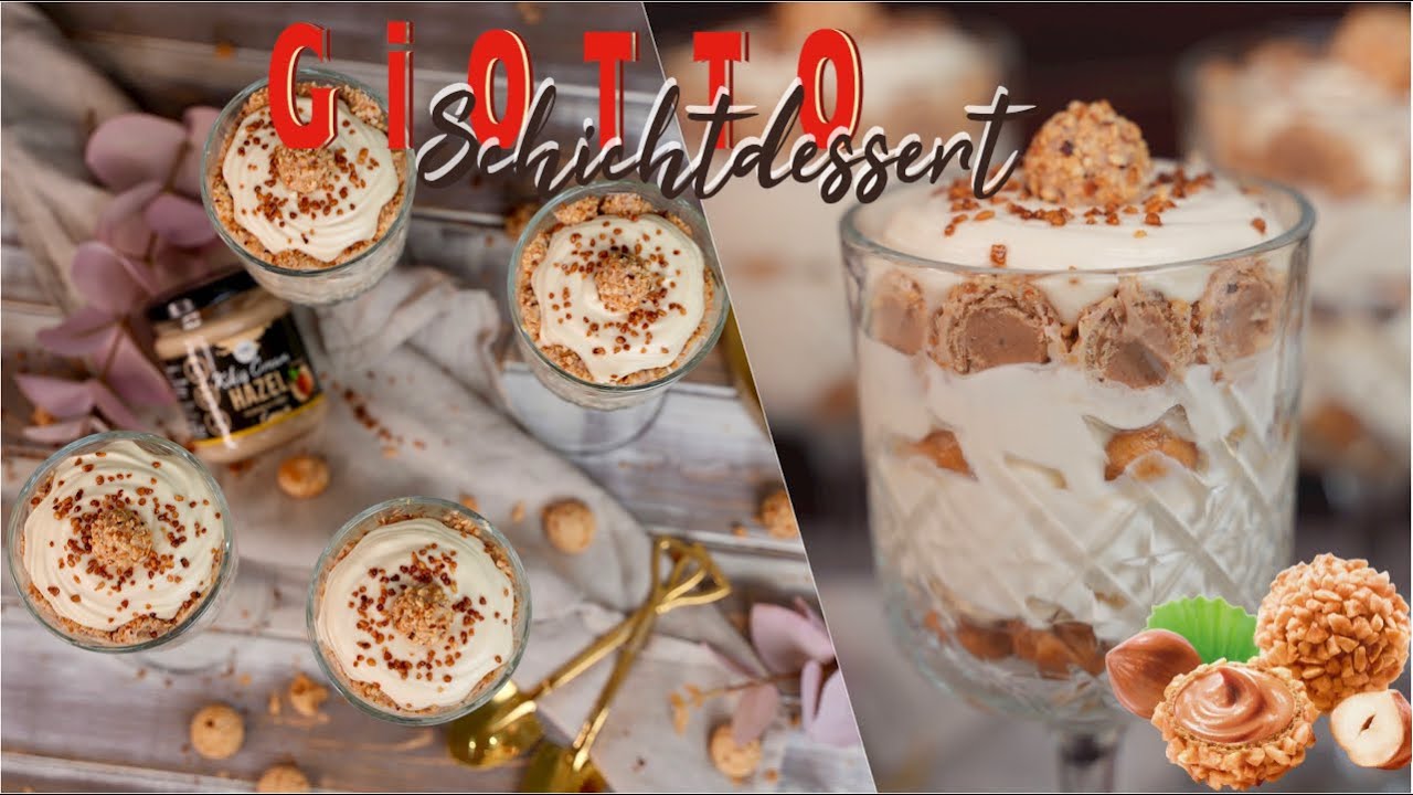 Köstliches Giotto-Dessert in nur 20 Minuten 🤤 Sommer-Glasdessert ohne Backen