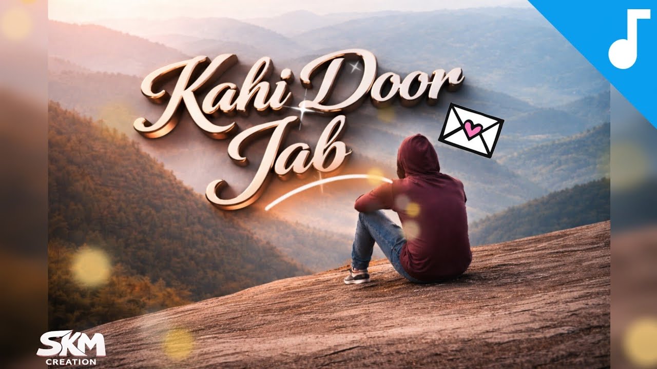 Kahi Door Jab New hindi romantic sad music video by TmSkmCreation 