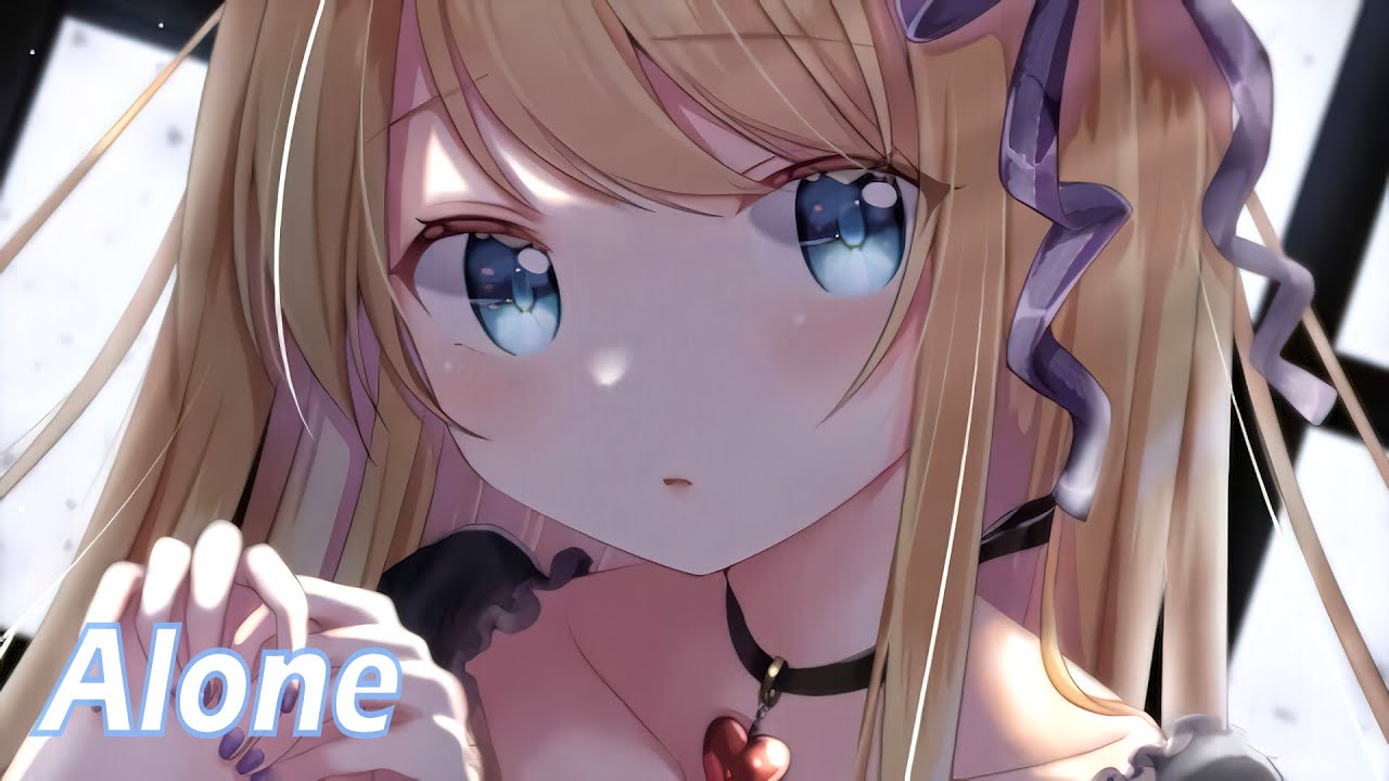 Nightcore - Alone (Sounxstate & Moyan)〖Lyrics〗