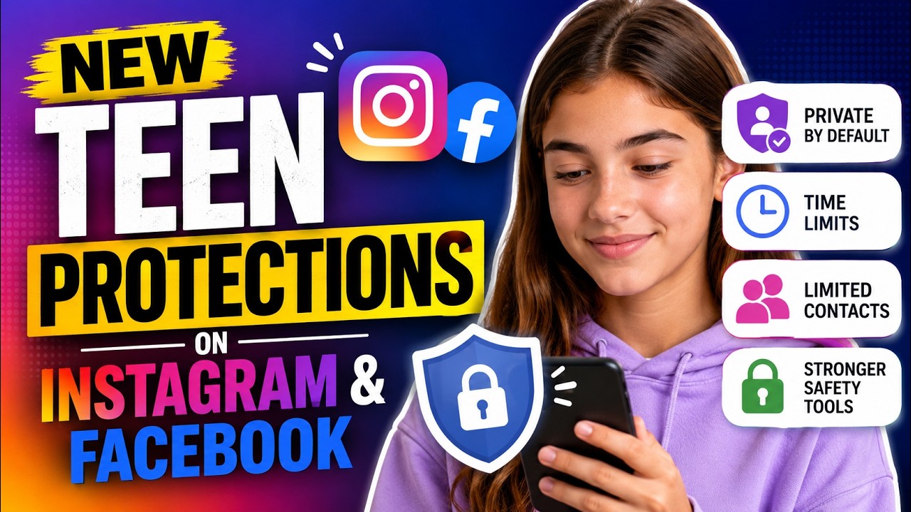 Instagram & Facebook Just Added Powerful Teen Safety Features