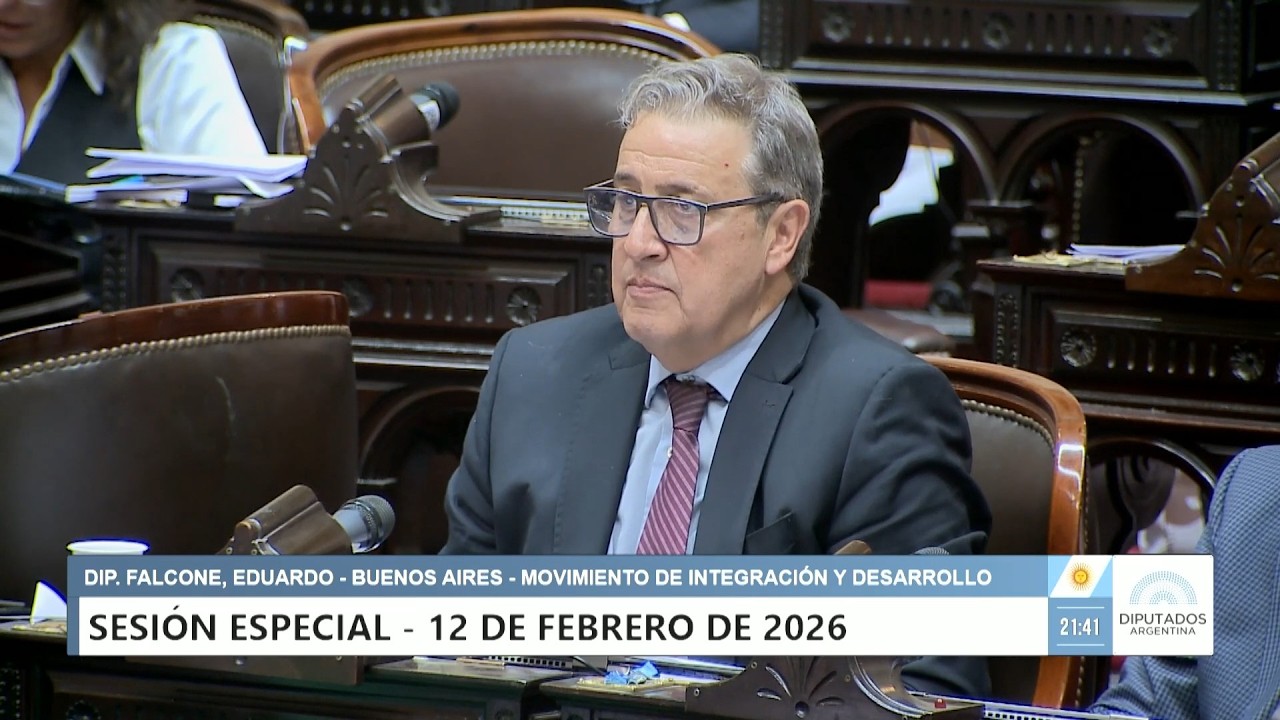 Diputado Falcone, Eduardo - MID - Sesión 12-02-2026 - PL