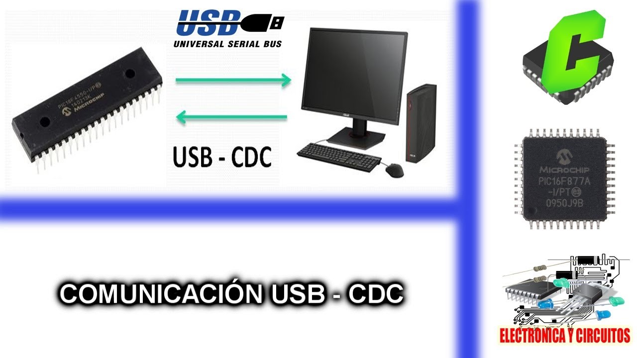 56.- CURSO MICROCONTROLADORES PIC - COMUNICACIÓN USB-CDC