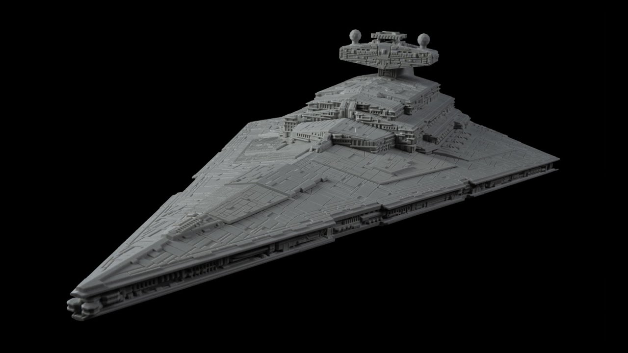 Star Destroyer - Star Wars, STL for 3D printing