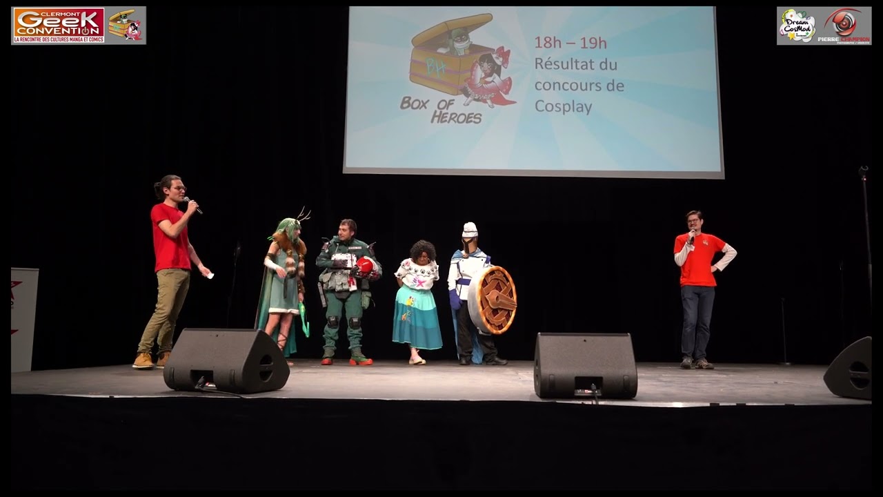 E19 - COSPLAY [Concours & Sélection CFC] - Remise des prix - CLERMONT GEEK CONVENTION 2022 [F]