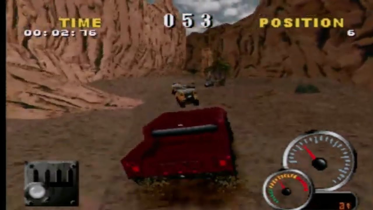 Test Drive Off-Road 2 -- Gameplay (PS1)