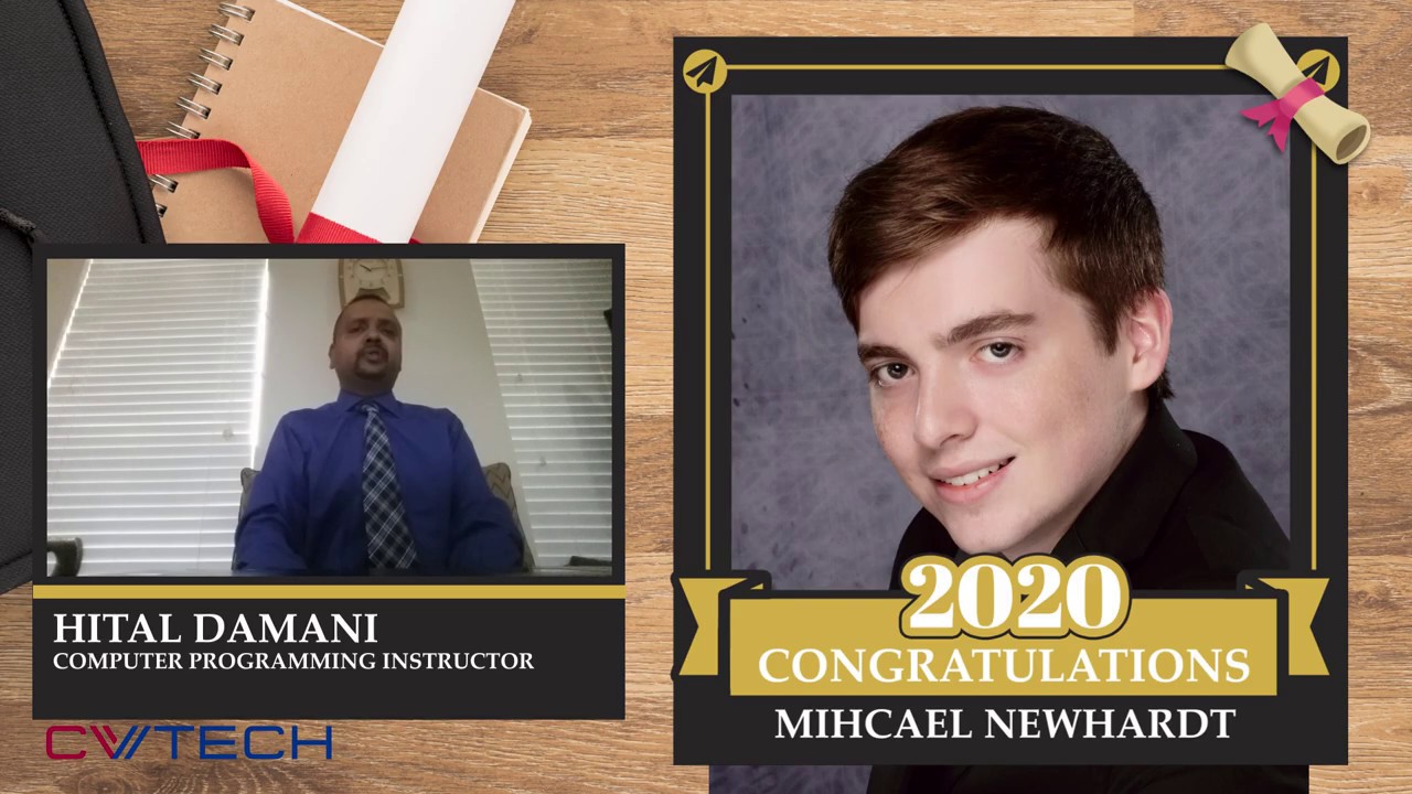 2020 CVTECH Graduation programming grad el reno 1