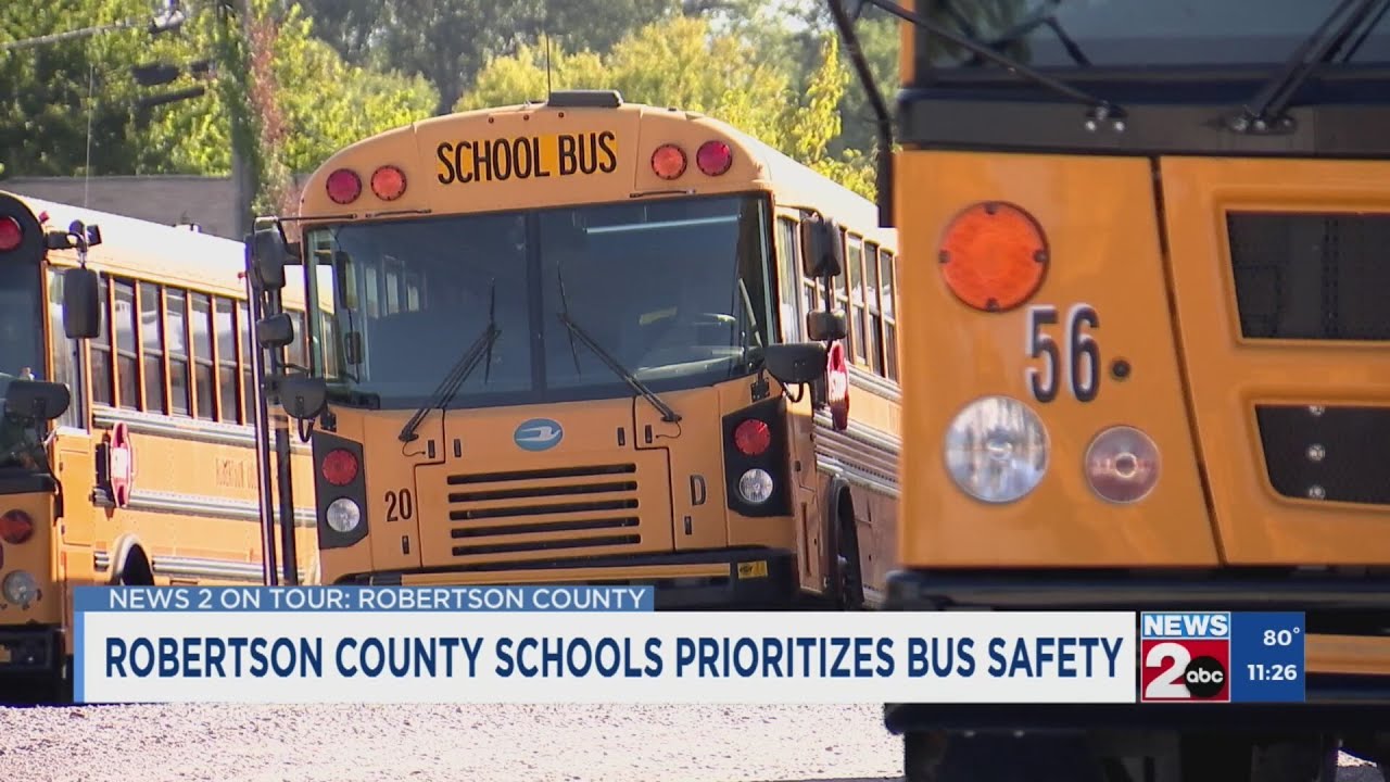 Robertson County Schools transportation director makes strides in bus safety