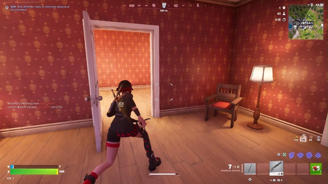 Doing the fortnite Upgrade challenge