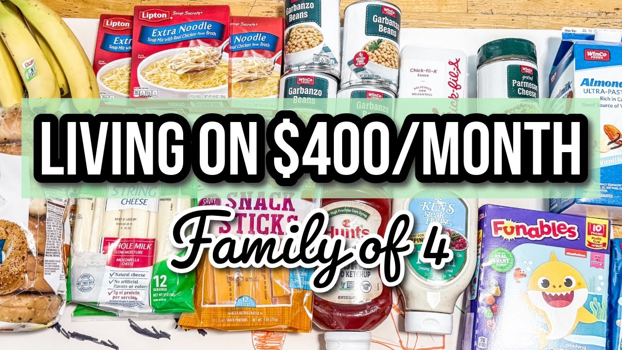 MONTH OF GROCERIES | Budget Friendly Grocery Haul