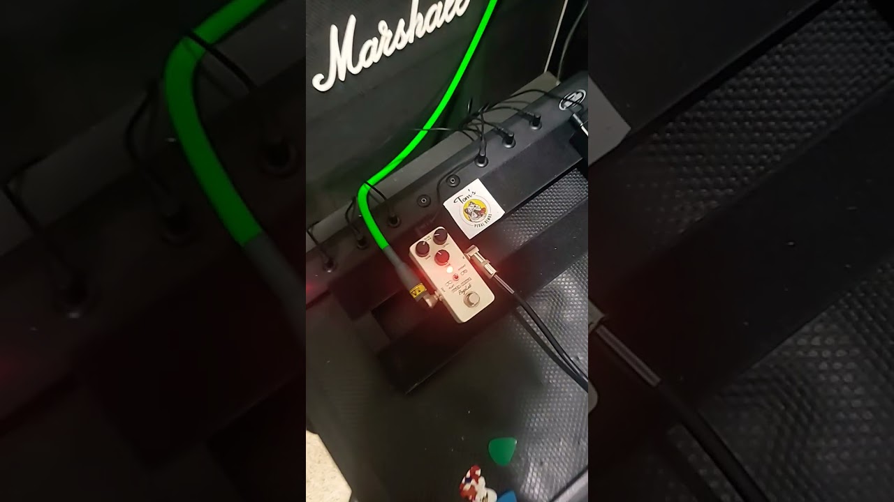 Pogolab Overdrive guitar pedal. 