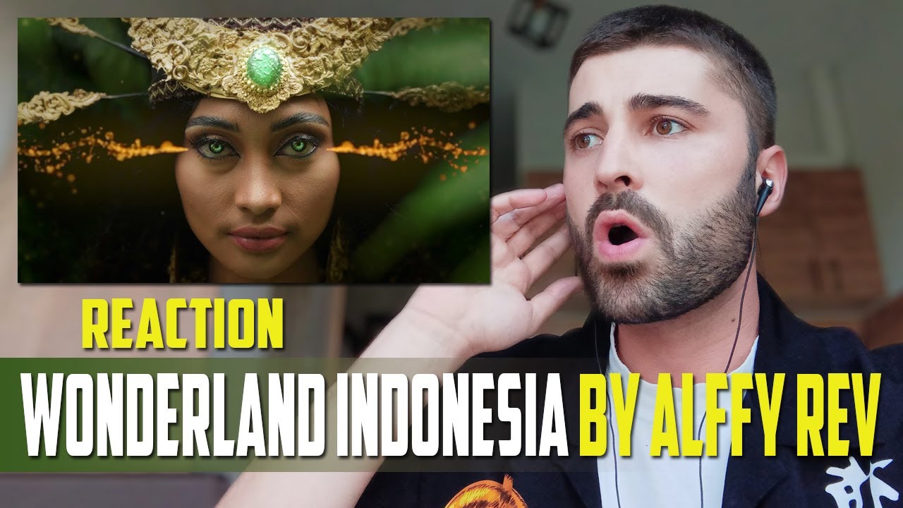 😱 WONDERLAND INDONESIA by Alffy Rev (ft. Novia Bachmid) | REACTION #Indonesia