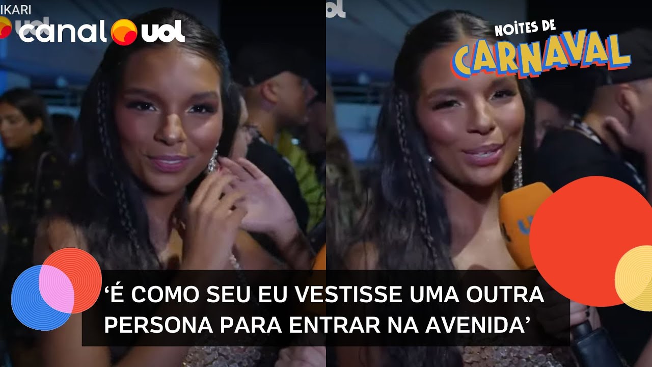 Mell Muzzillo revela emoção para desfile na Sapucaí: 'é como se eu vestisse uma outra persona'