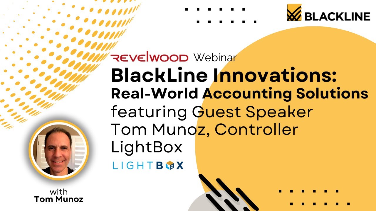 BlackLine Innovations: Реальные бухгалтерские решения с участием приглашенного докладчика | Вебин...