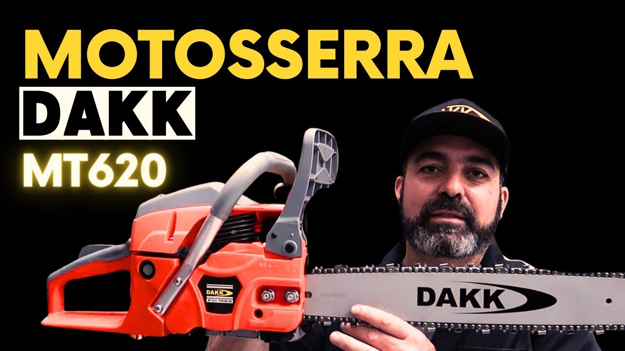 MOTOSSERRA MT620 DAKK VIDEO DE APRESENTAÇÃO