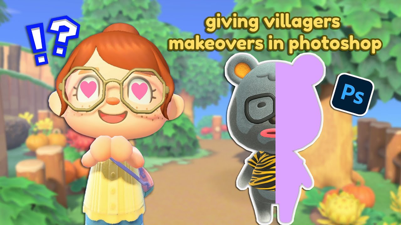 Giving 'UGLY' Villagers MAKEOVERS in Photoshop!