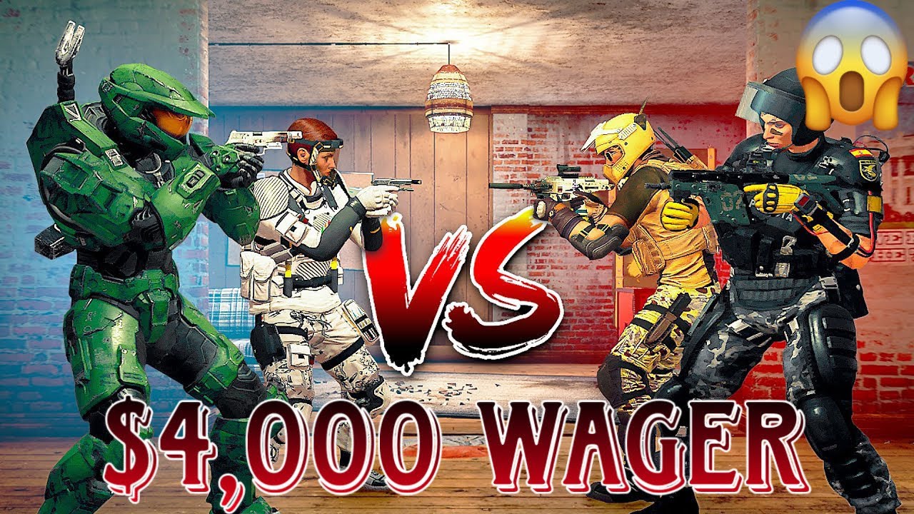 2v2 wager for $1000 (crazy ending)