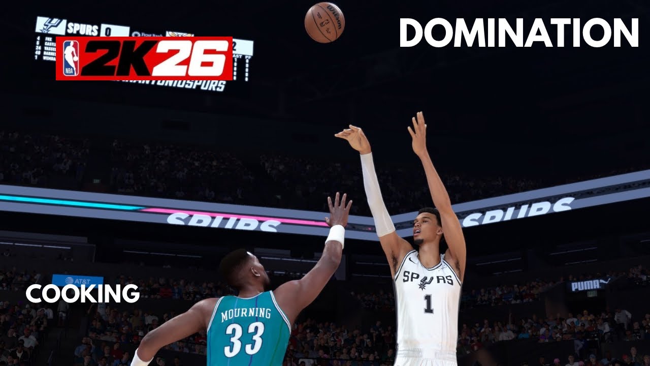 Spurs dominate ALL-TIME Hornets 😳| NBA2K26 Play Now Online