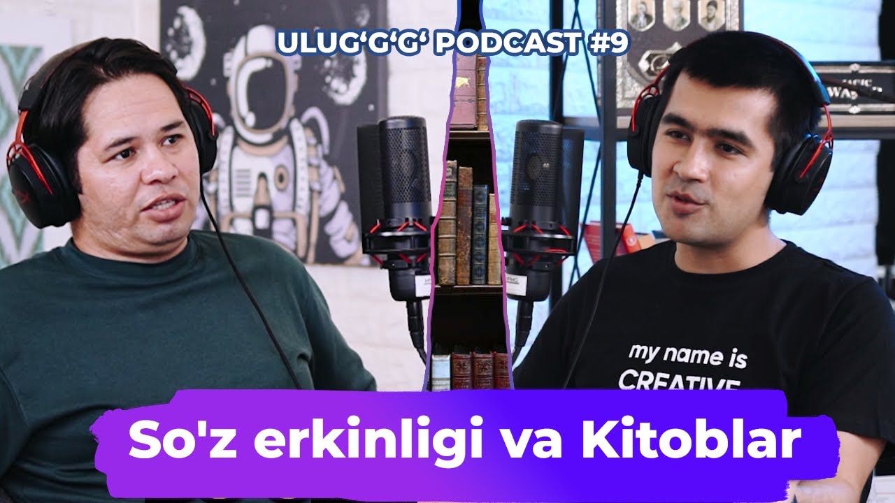 Firuz Allayev - Ma'naviyatchilar, So'z Erkinligi va Kitob narxlari XXXX - ULUG'G'G' Podcast