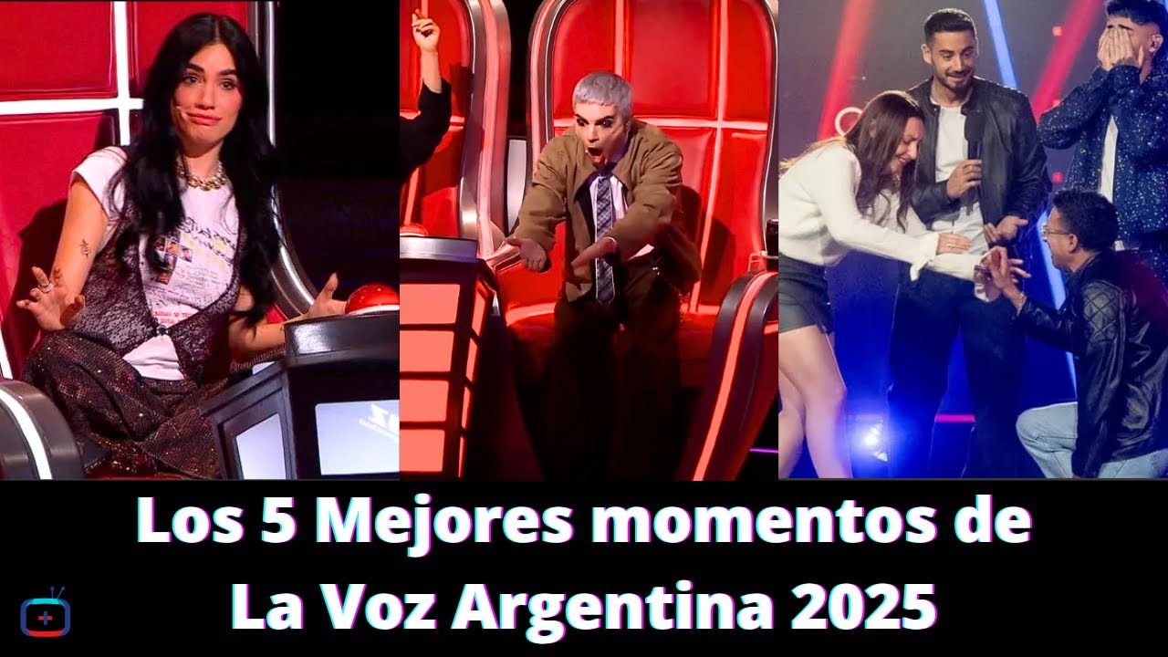 Los 5 Mejores momentos de La Voz Argentina 2025 - Archivo Tv