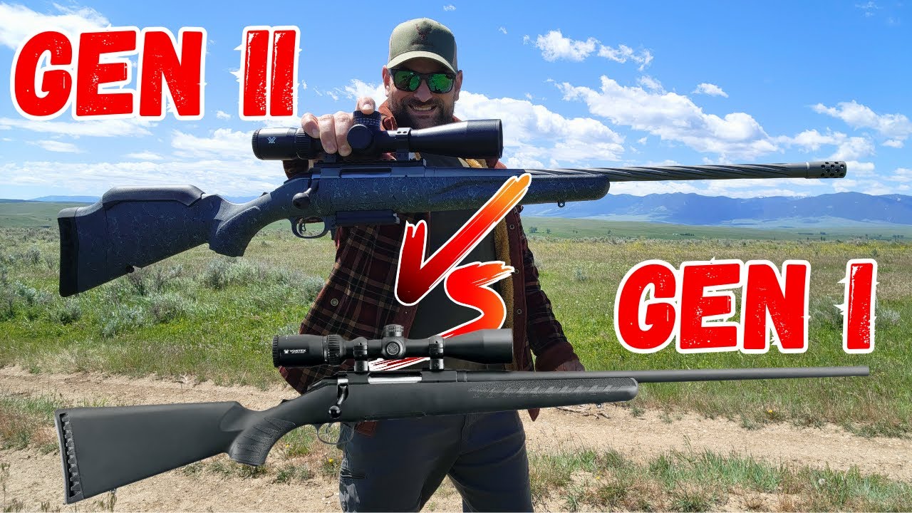 Ruger American Gen 2 против Gen 1
