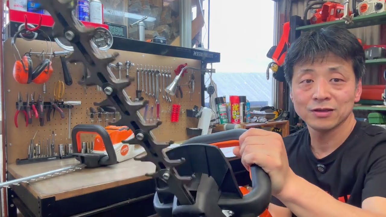 ヘッジトリマーこそバッテリー式！STIHL HSA 60紹介