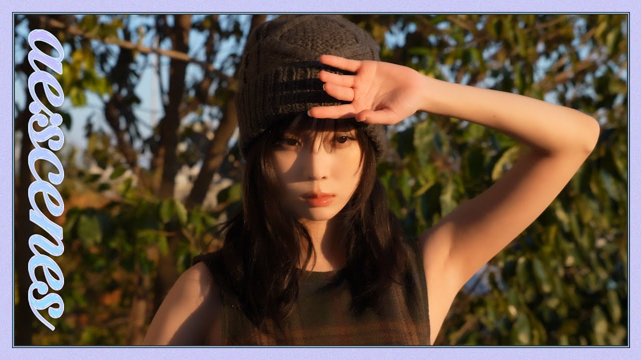 [ae:scenes] 나 흑발 하고 싶은 건가?🤔 | 에스파 윈터 지큐 코리아 화보 비하인드 (aespa WINTER GQ KOREA Photoshoot Behind)