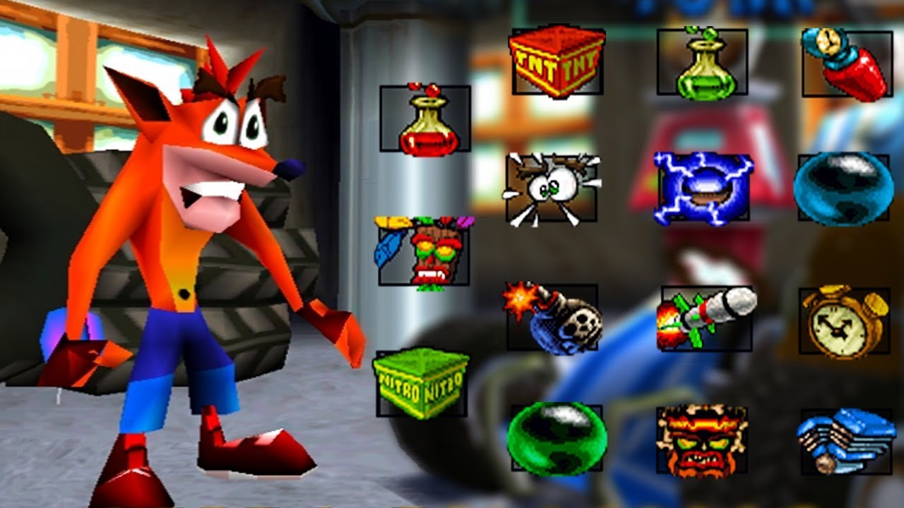 Crash Team Racing All items | Road To CTR Nitro-Fueled