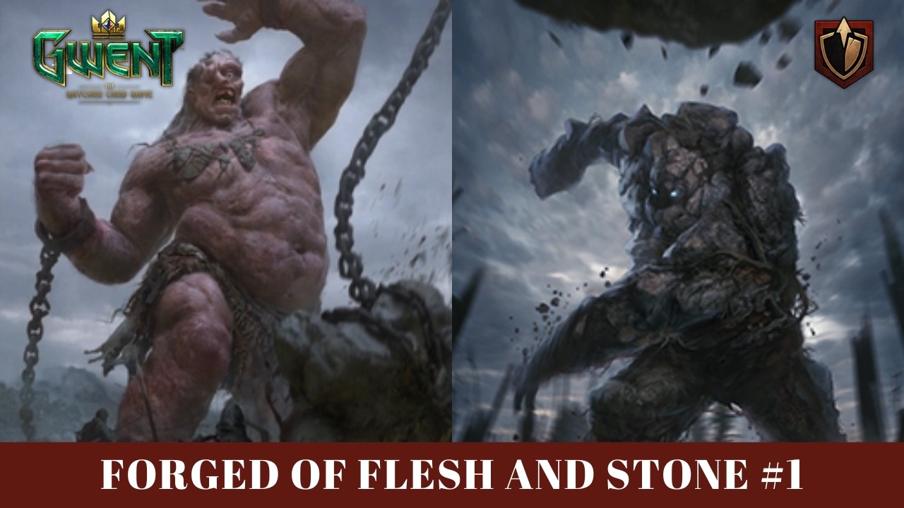 Gwent | Monsters Carapace Ogroids & Constructs | Forged of Flesh and Stone – Gameplay #1
