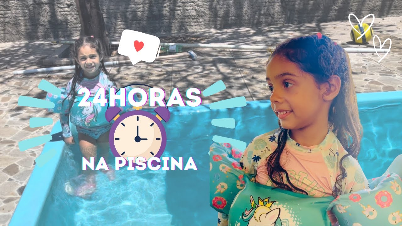 Dia de piscina 💦 Deu bom ou foi caos?