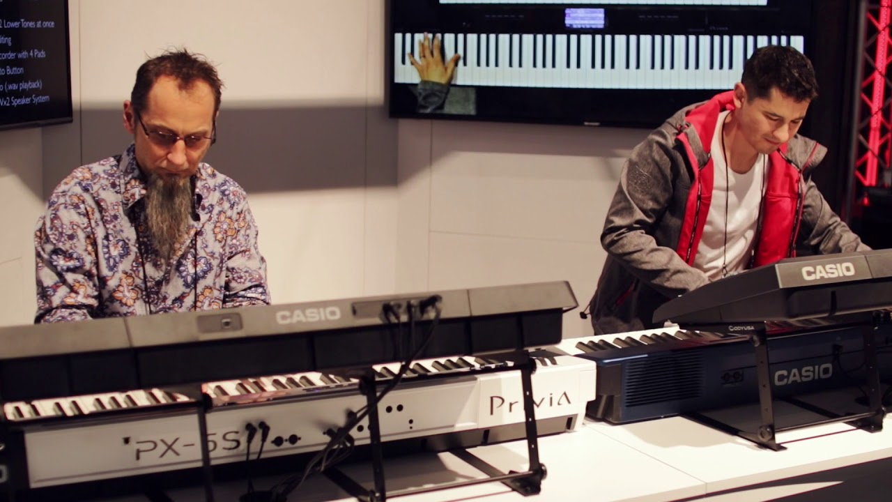 Steve Weingart and Eldar Djangirov at NAMM
