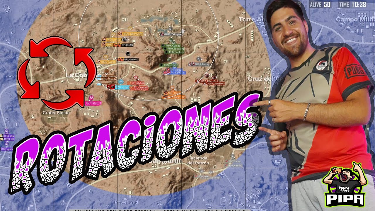 ROTACIONES EN PUBG