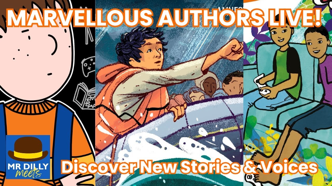 Mr Dilly Meets |  Marvellous Authors — 7 Children’s Writers, Readings, Q&A & Big Book Fun!