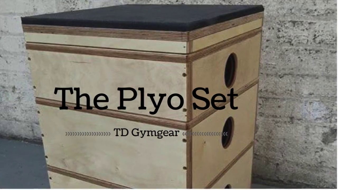 Building a set of stackable plyo boxes