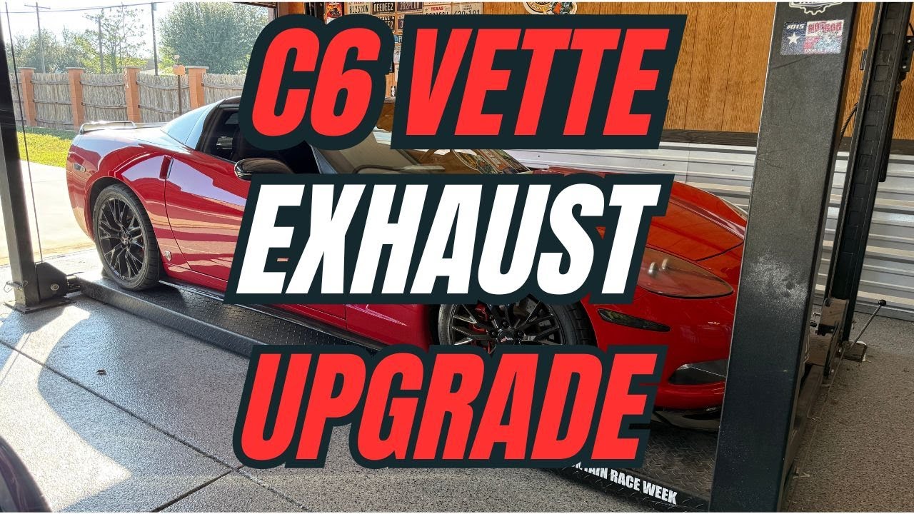 C6 Corvette Speed Engineering Exhaust Install