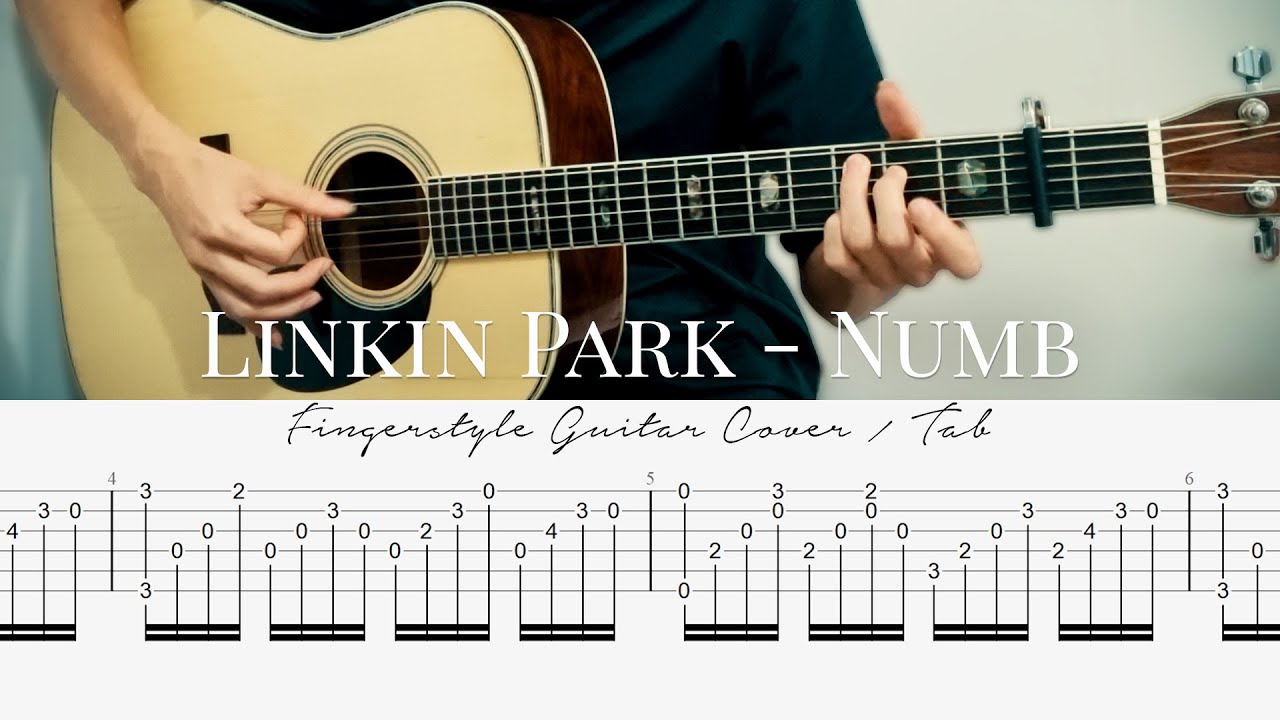 Linkin Park - Numb (Fingerstyle guitar cover / Tab) | Chillutar