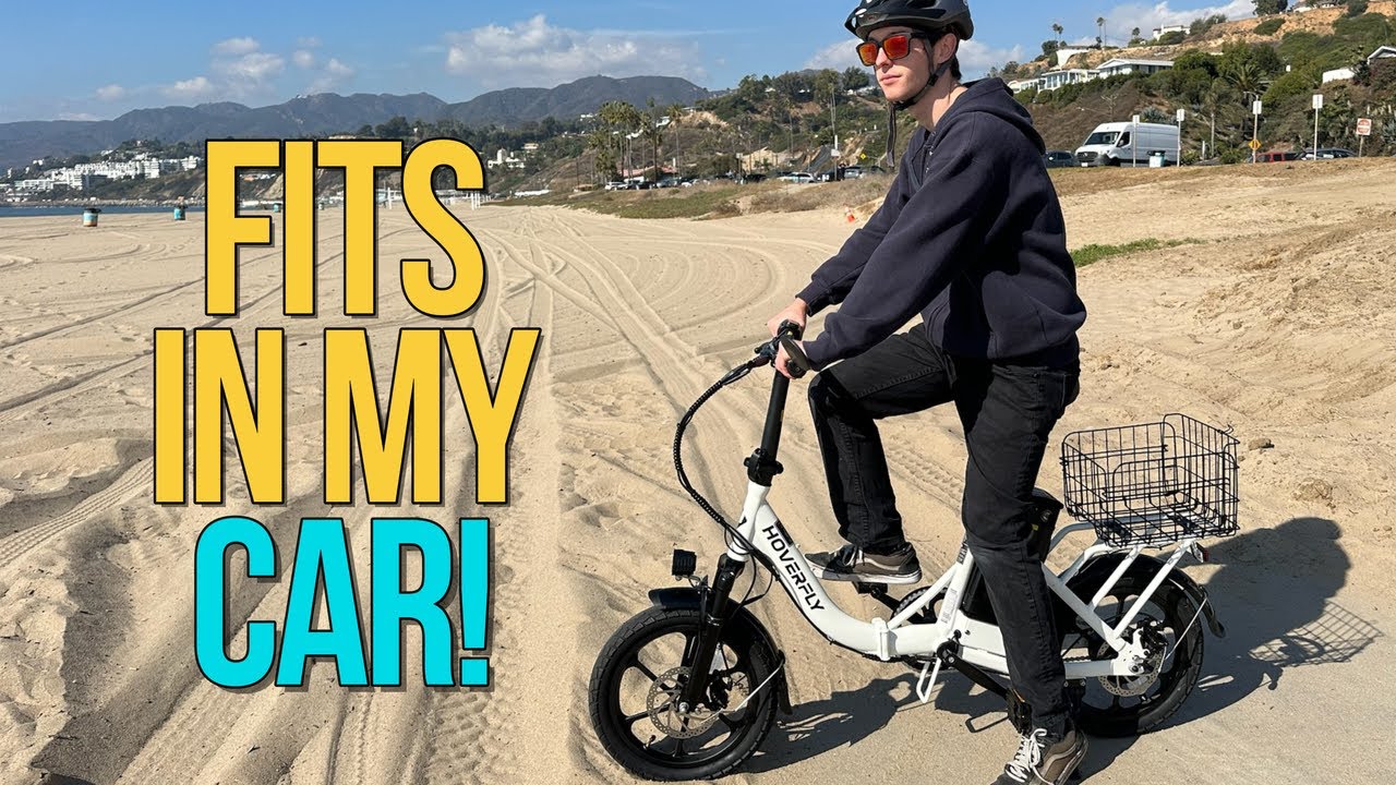 Hoverfly H3 Mini Ebike REVOLUTIONIZES Beach & City Fun: Fits in My Car!