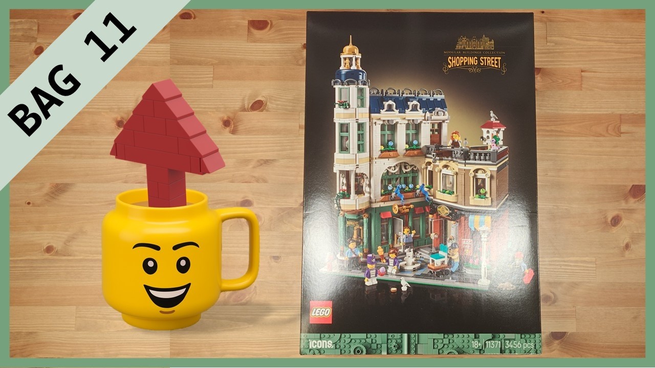 Lego Shopping Street (11371) Building Bag 11/24