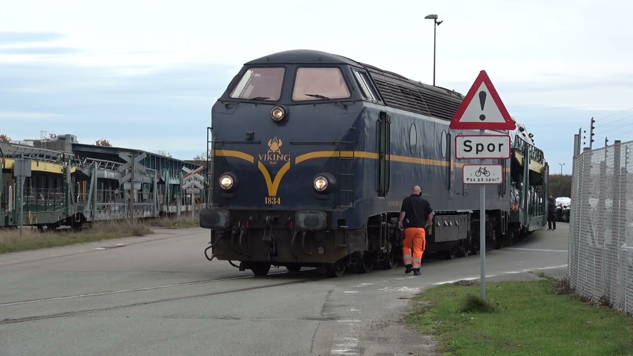 MX 1023 & 1834 med biler til Ringsted November 2025