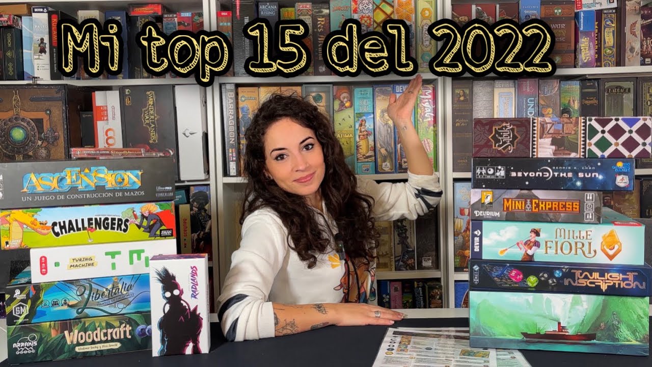Mi top 15 del 2022 : Juegos de mesa