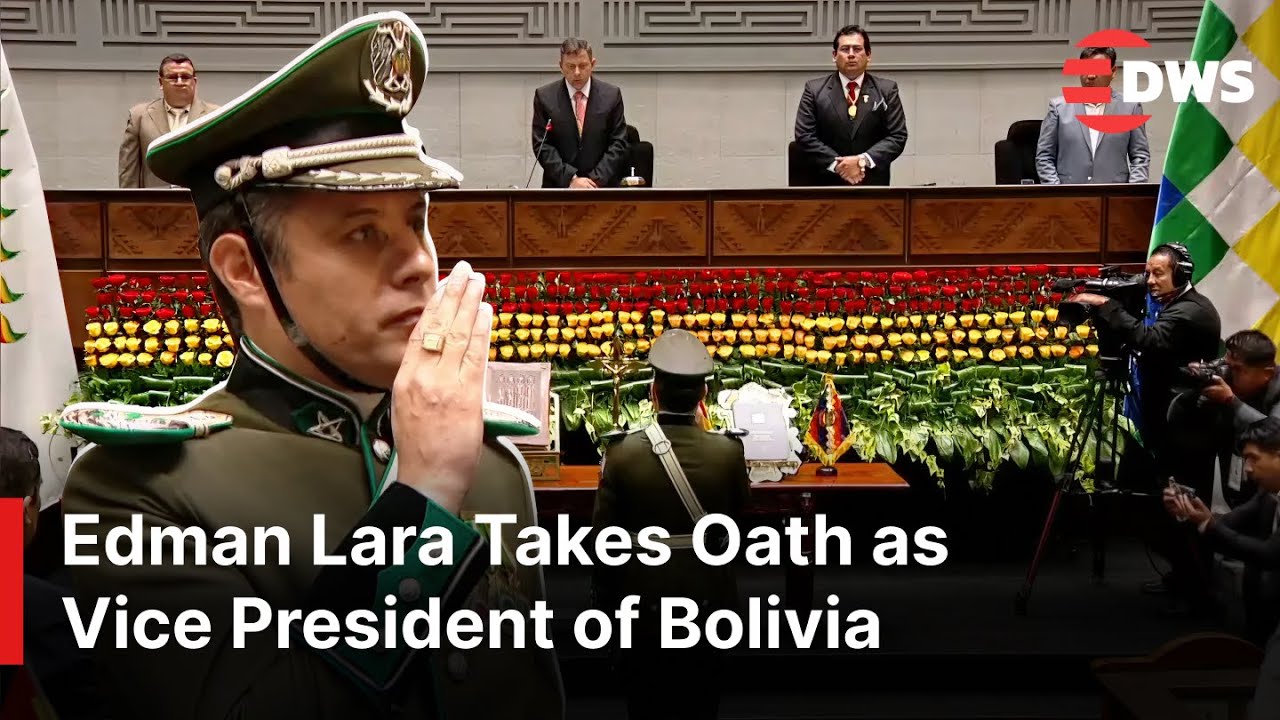 Historic Swearing-In Ceremony: Edman Lara Takes Oath as New Vice President of Bolivia | AC1E