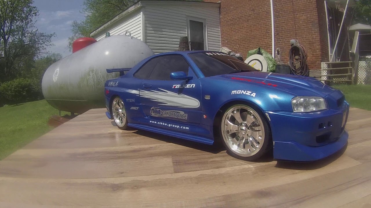 Ultra Rare Nikko Skyline R34 Large Scale RC