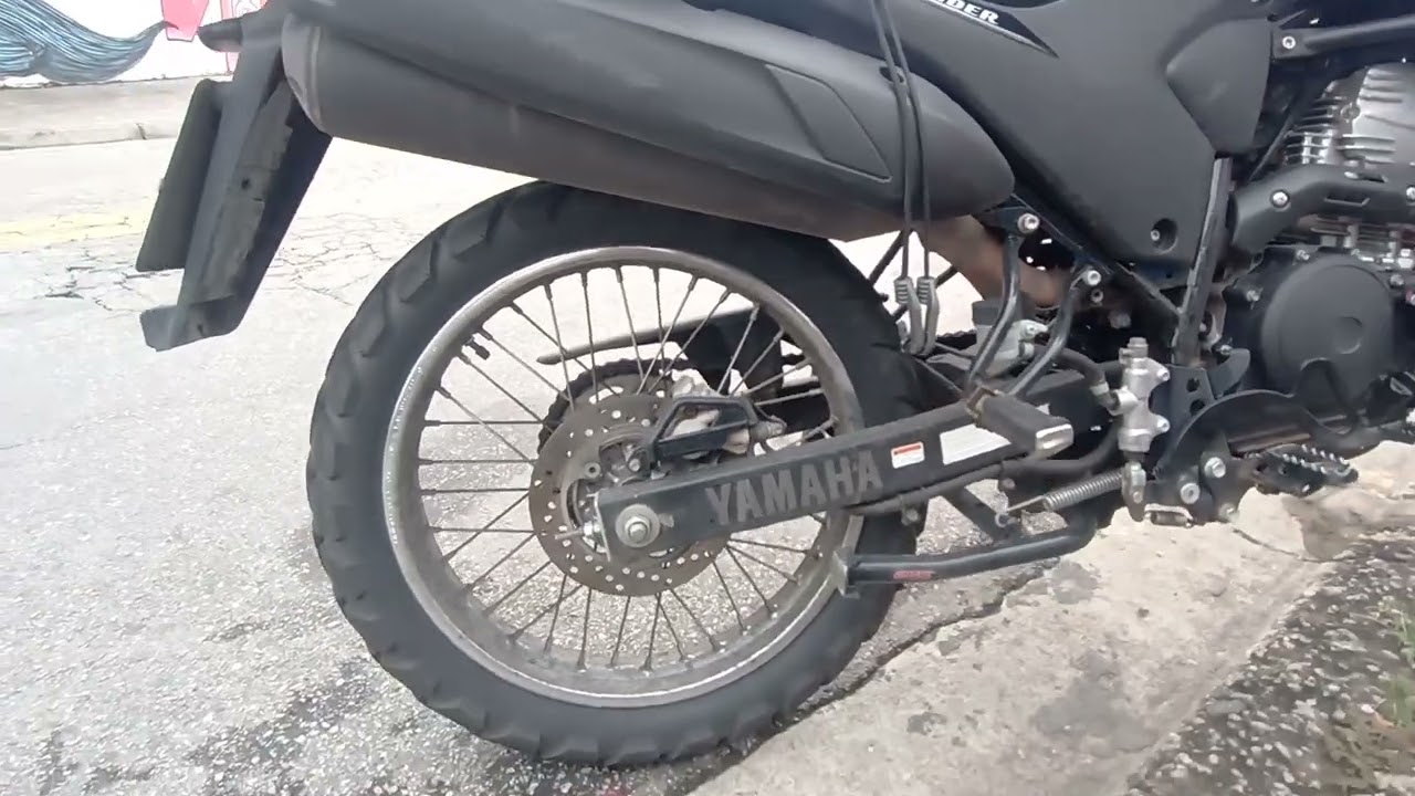 Refor&ccedil;o de quadro - Chapan - Nova Lander - TESTE NA PRATICA #novalander #roledemoto #chapan #tenere