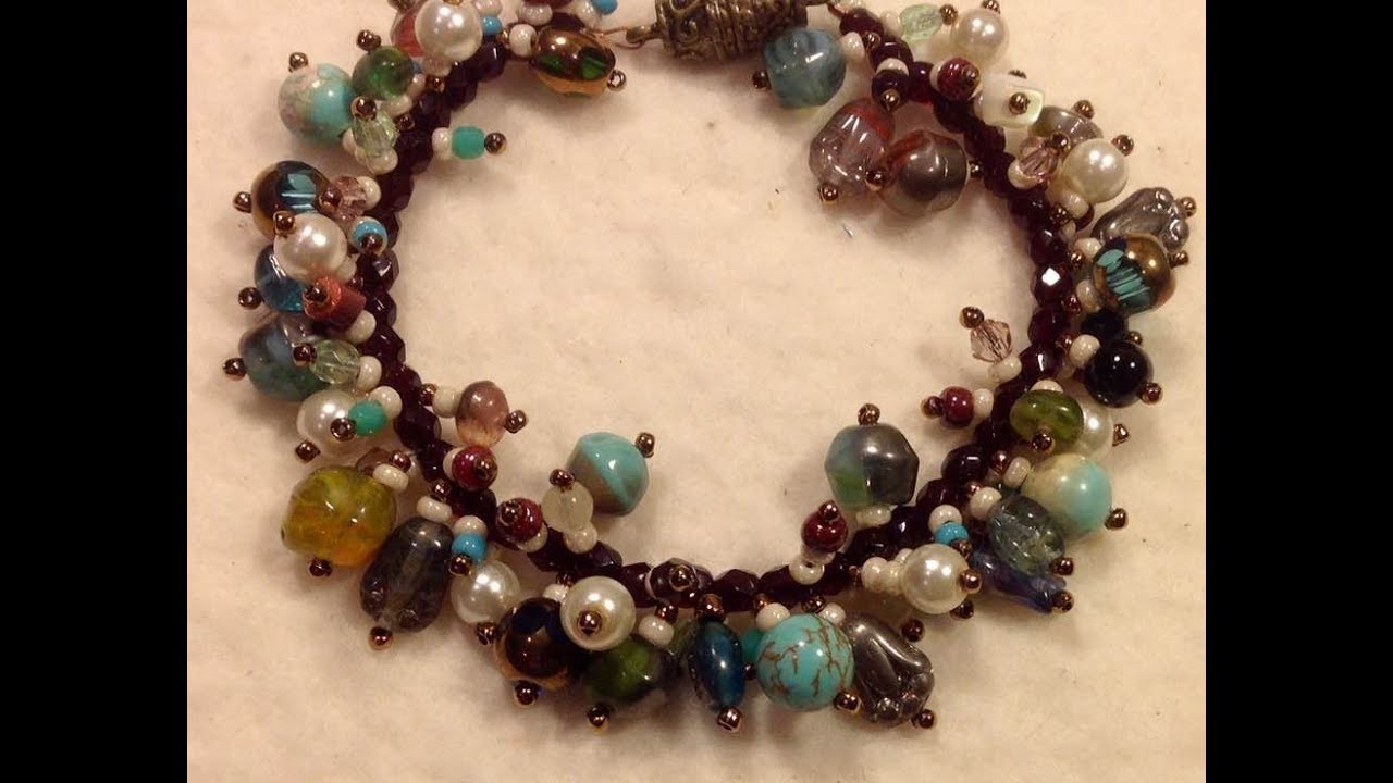 Autumn Fringe Bracelet Tutorial