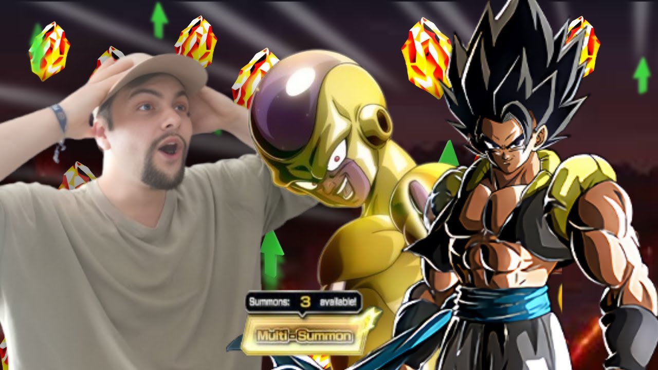 SUMMONS por TANABATA! GOLDEN FRIEZA + GOGETA | Dokkan Battle