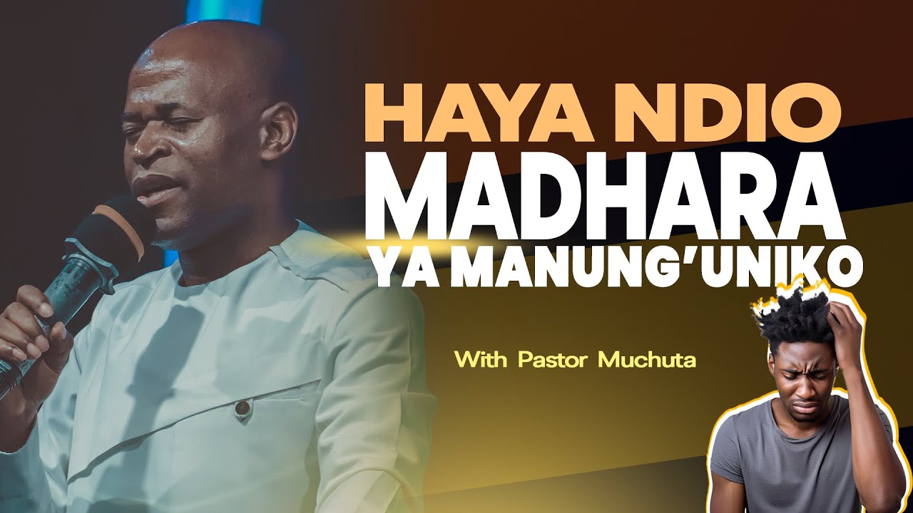 MADHARA YA MANUNG'UNIKO | ||  WITH PASTOR EMANUEL MUCHUTA