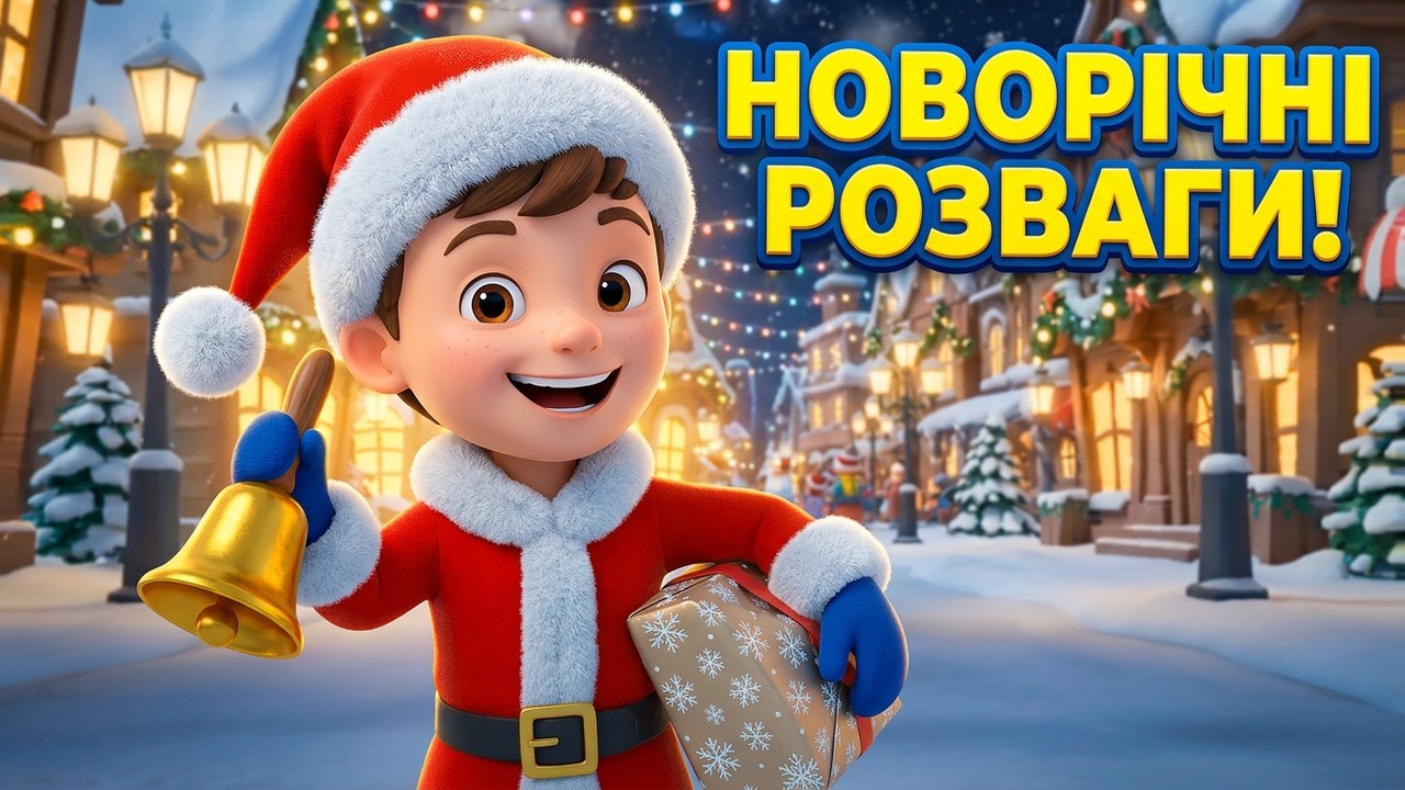 ⚡️НОВОРІЧНИЙ МУЛЬТИК – ПІСНЯ ДЛЯ ДІТЕЙ  💥ТОПОВИЙ МУЛЬТИК ДЛЯ ДІТЛАХІВ 