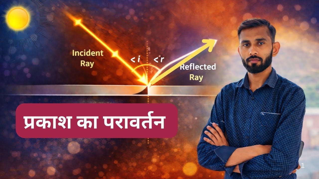 प्रकाश का परावर्तन (Reflection of Light) – संपूर्ण व्याख्या | Physics | GENERAL SCIENCE | Railway